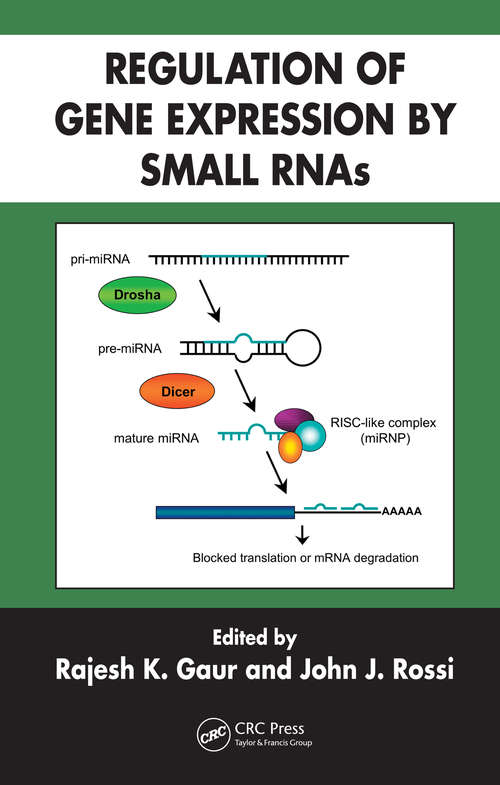 Book cover of Regulation of Gene Expression by Small RNAs