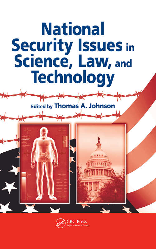 Book cover of National Security Issues in Science, Law, and Technology