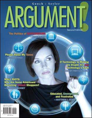 Book cover of Argument!