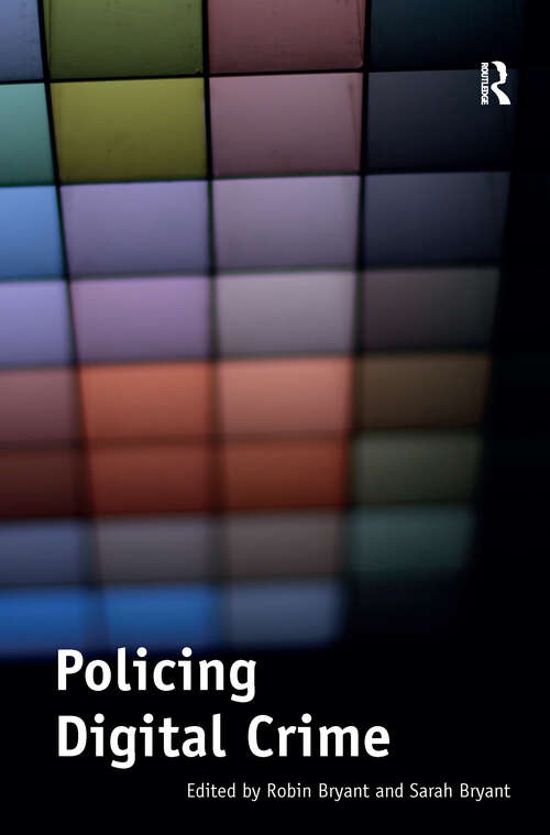 Book cover of Policing Digital Crime