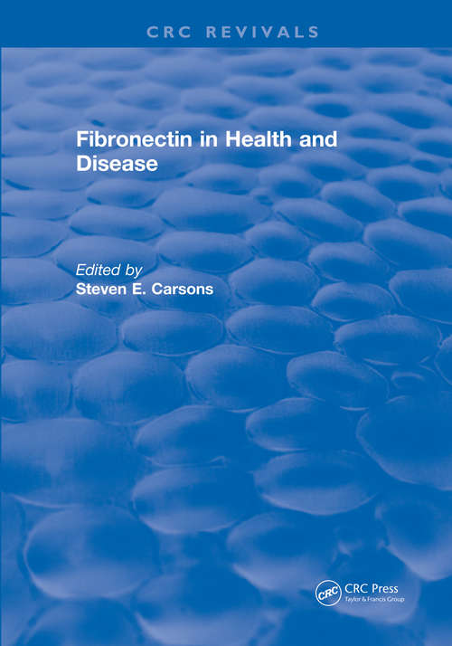 Book cover of Fibronectin in Health and Disease