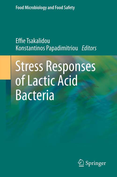 Book cover of Stress Responses of Lactic Acid Bacteria