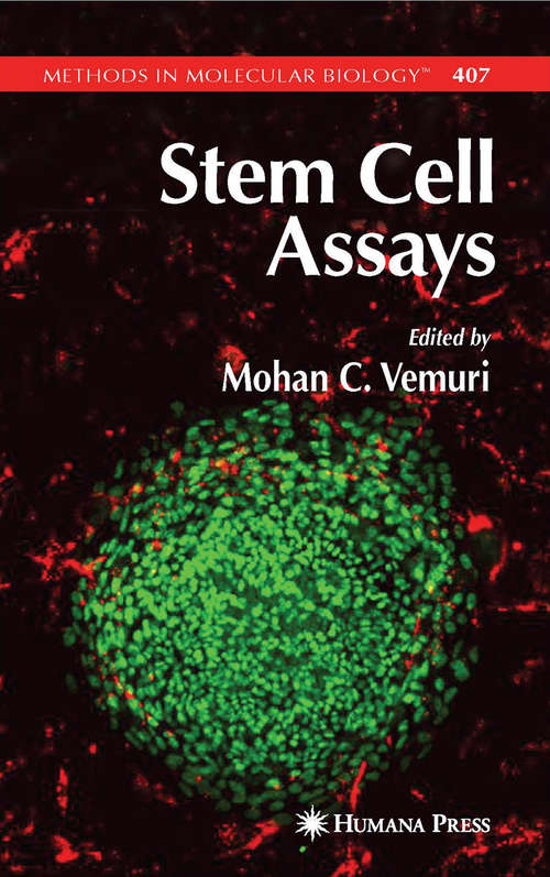 Book cover of Stem Cell Assays