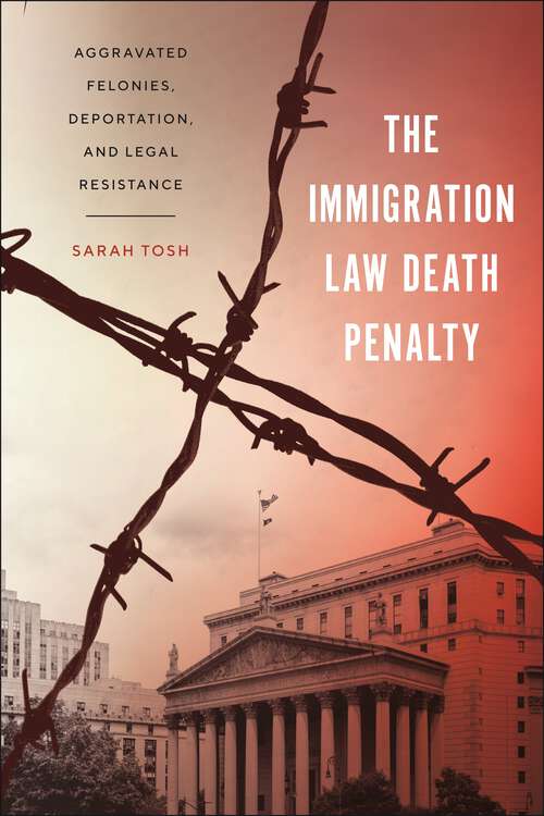 Book cover of The Immigration Law Death Penalty: Aggravated Felonies, Deportation, and Legal Resistance