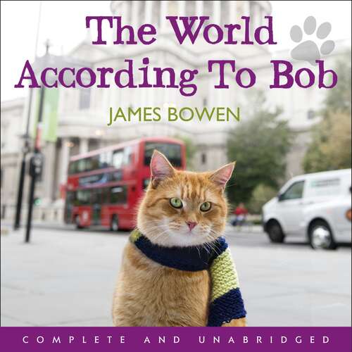 Book cover of The World According to Bob: The further adventures of one man and his street-wise cat