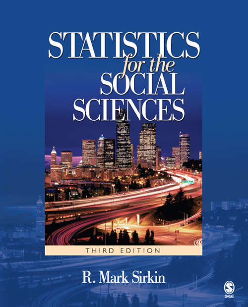 Book cover of Statistics for the Social Sciences