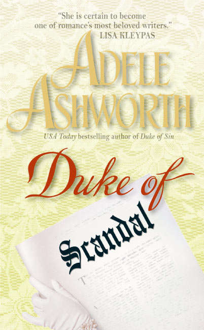 Book cover of Duke of Scandal