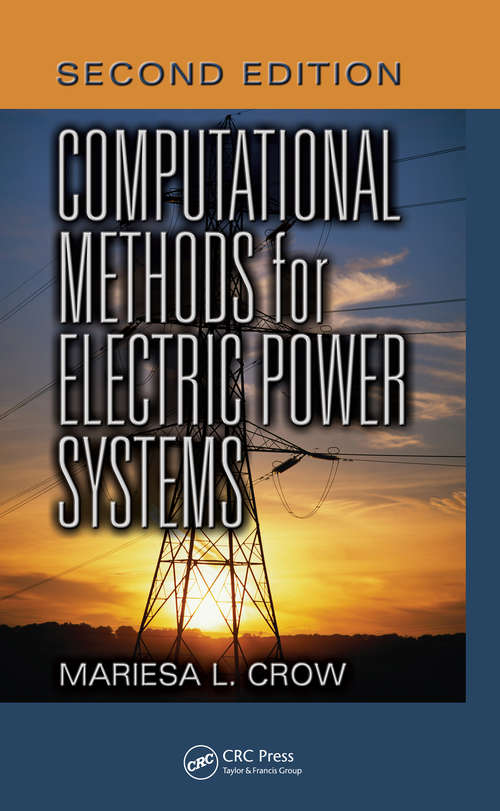 Book cover of Computational Methods for Electric Power Systems (2) (Electric Power Engineering Ser.)