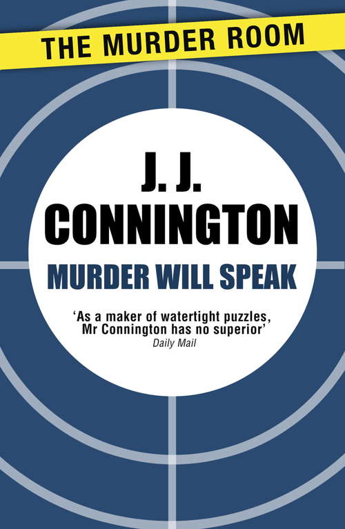 Book cover of Murder Will Speak