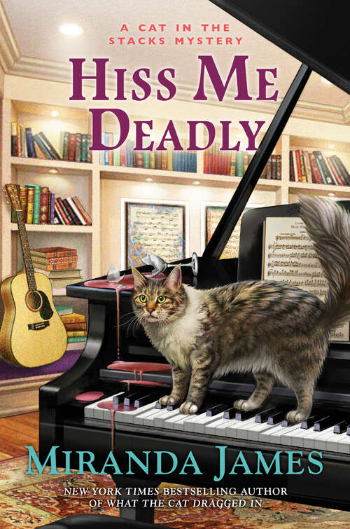 Book cover of Hiss Me Deadly (Cat in the Stacks Mystery #15)