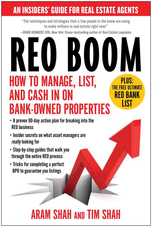 Book cover of REO Boom: How to Manage, List, and Cash in on Bank-Owned Properties: An Insiders' Guide for Real Estate Agents