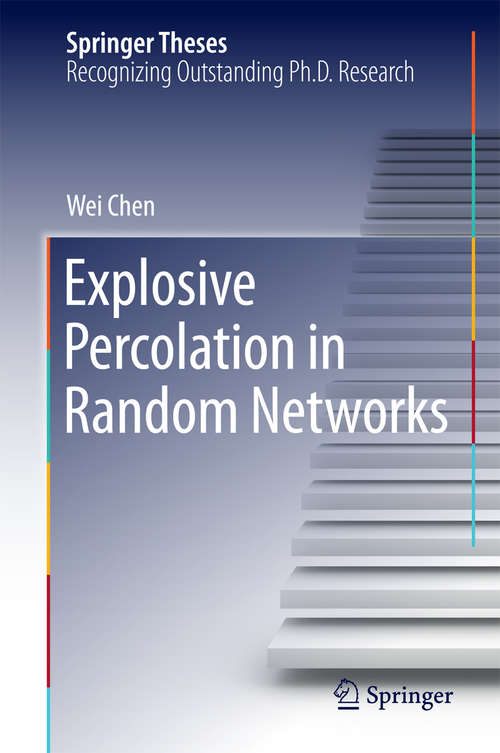 Book cover of Explosive Percolation in Random Networks