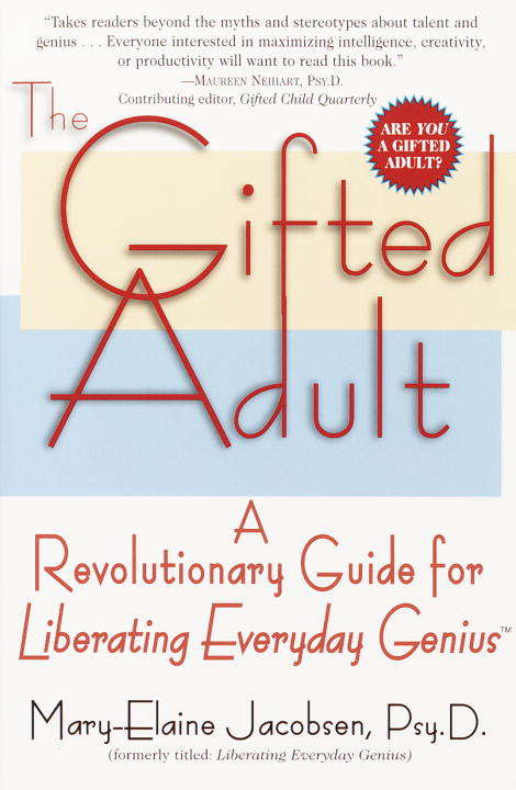 Book cover of The Gifted Adult