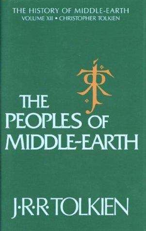 Book cover of The Peoples of Middle-Earth