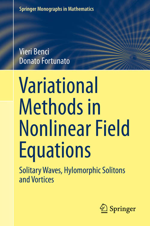 Book cover of Variational Methods in Nonlinear Field Equations
