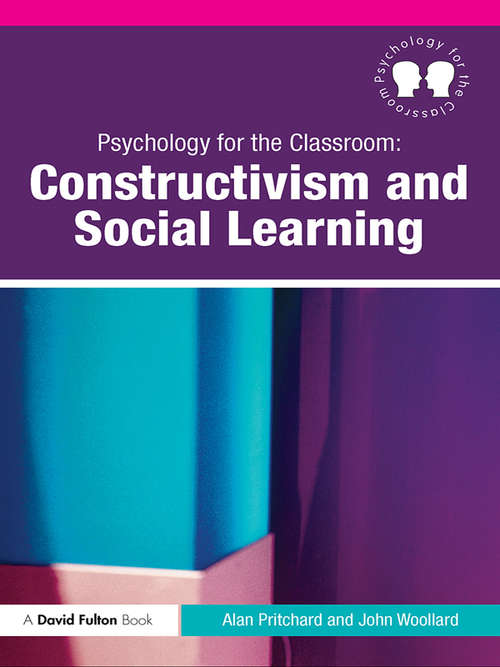 Book cover of Psychology for the Classroom: Constructivism and Social Learning