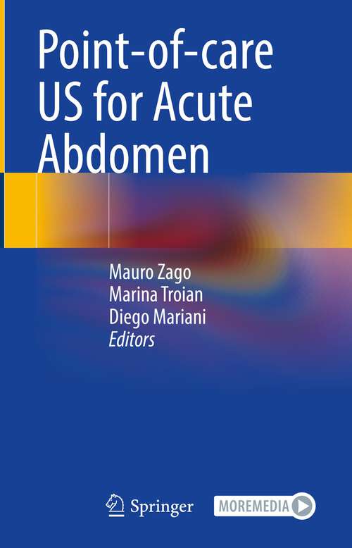 Book cover of Point-of-care US for Acute Abdomen (1st ed. 2023)