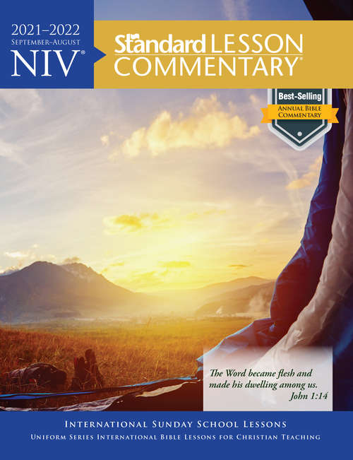 Book cover of NIV® Standard Lesson Commentary® 2021-2022 (Standard Lesson Comm)