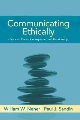 Book cover of Communicating Ethically