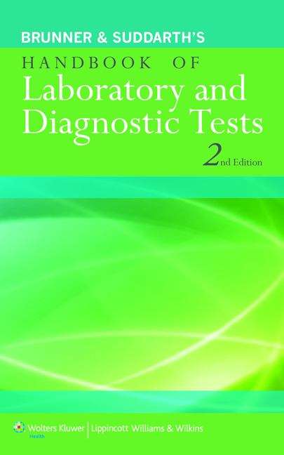Book cover of Brunner And Suddarth's Handbook Of Laboratory And Diagnostic Tests