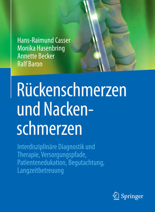 Book cover of Rückenschmerzen und Nackenschmerzen
