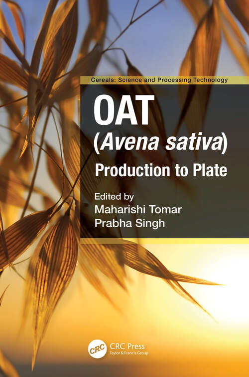 Book cover of Oat: Production to Plate (Cereals)