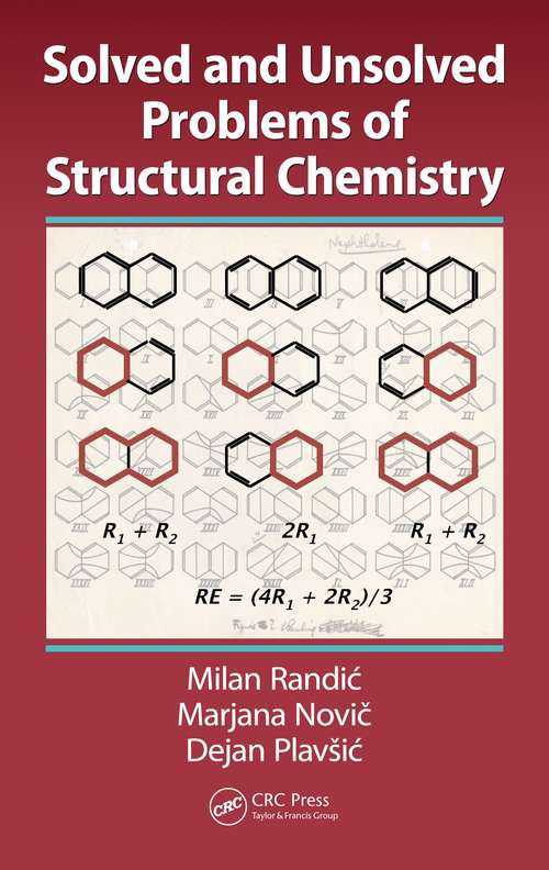 Book cover of Solved and Unsolved Problems of Structural Chemistry (1)