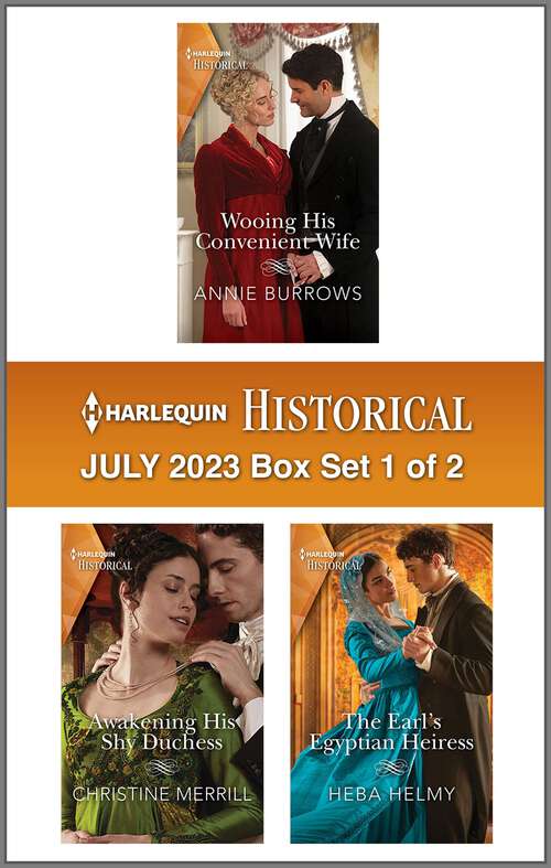 Book cover of Harlequin Historical July 2023 - Box Set 1 of 2