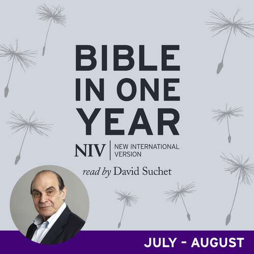 Book cover of NIV Audio Bible in One Year (Jul-Aug): read by David Suchet