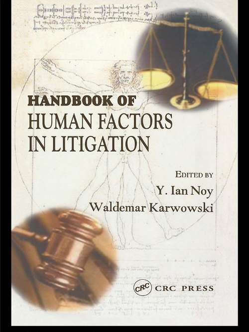 Book cover of Handbook of Human Factors in Litigation