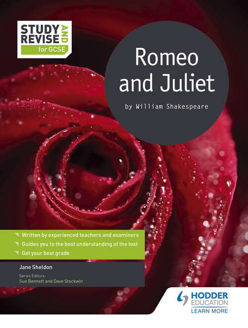 Book cover of Study and Revise: Romeo and Juliet for GCSE