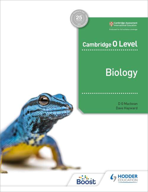 Book cover of Cambridge O Level Biology