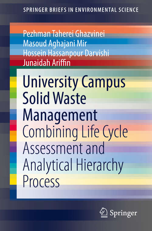 Book cover of University Campus Solid Waste Management