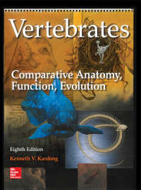 Book cover of Vertebrates: Comparative Anatomy, Function, Evolution (8th Edition)