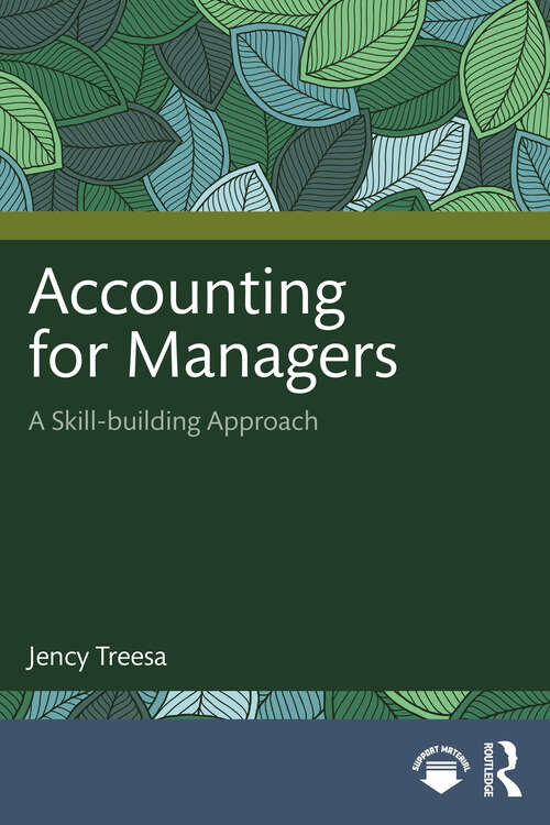 Book cover of Accounting for Managers: A Skill-building Approach (1)