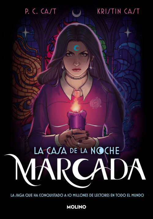 Book cover of La casa de la noche 1. Marcada: EDICIÓN REVISADA Y ACTUALIZADA 