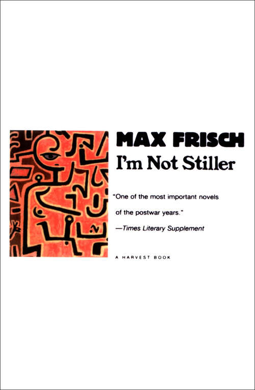 Book cover of I'm Not Stiller