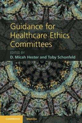 Book cover of Guidance for Healthcare Ethics Committees