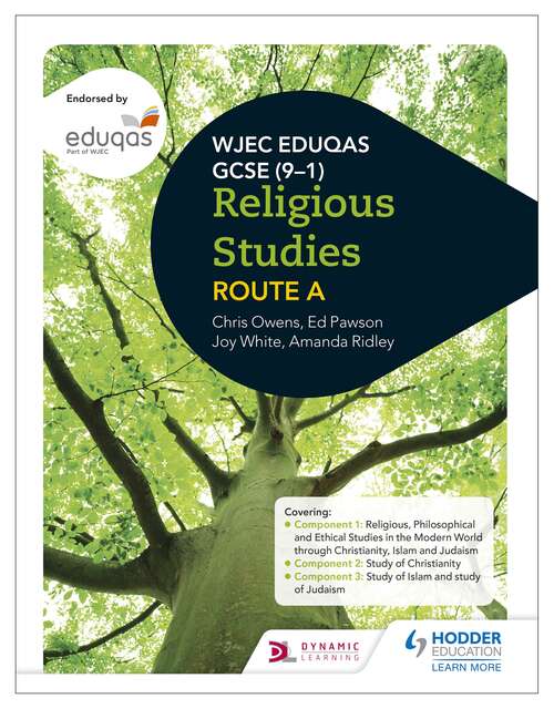 Book cover of WJEC Eduqas GCSE (9-1) Religious Studies