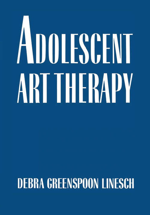 Book cover of Adolescent Art Therapy