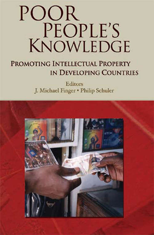 Book cover of Poor People's Knowledge: Promoting Intellectual Property in Developing Countries
