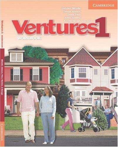 Book cover of Ventures 1: Workbook