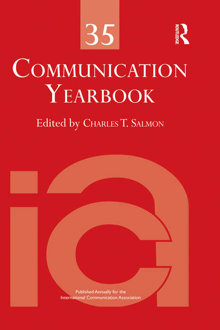 Book cover of Communication Yearbook 35