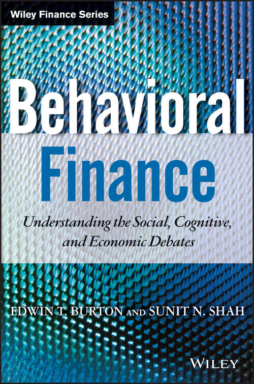 Book cover of Behavioral Finance