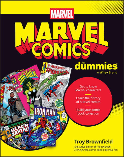 Book cover of Marvel Comics For Dummies