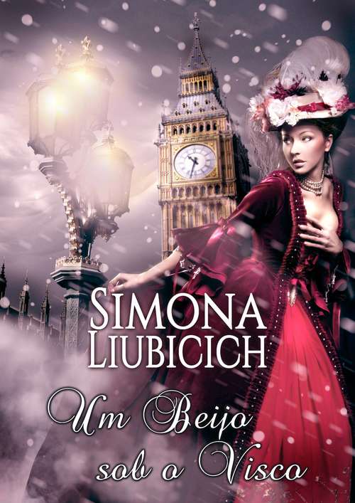 Book cover of Um beijo sob o visco