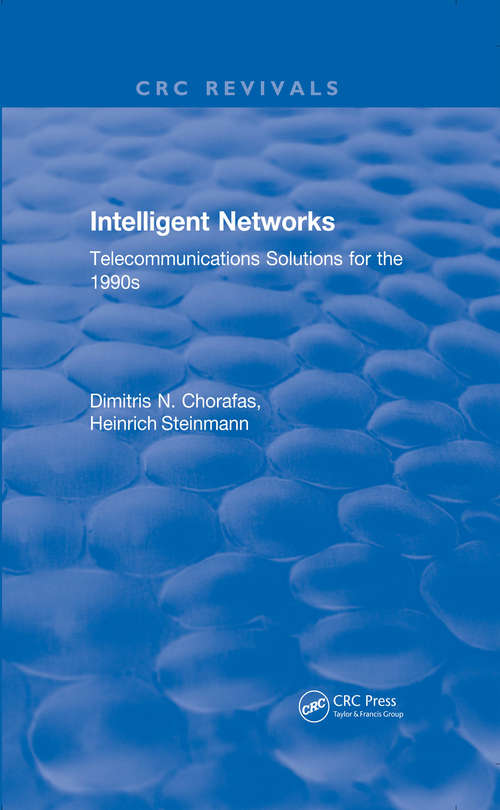 Book cover of Intelligent Networks: Telecommunications Solutions for the 1990s