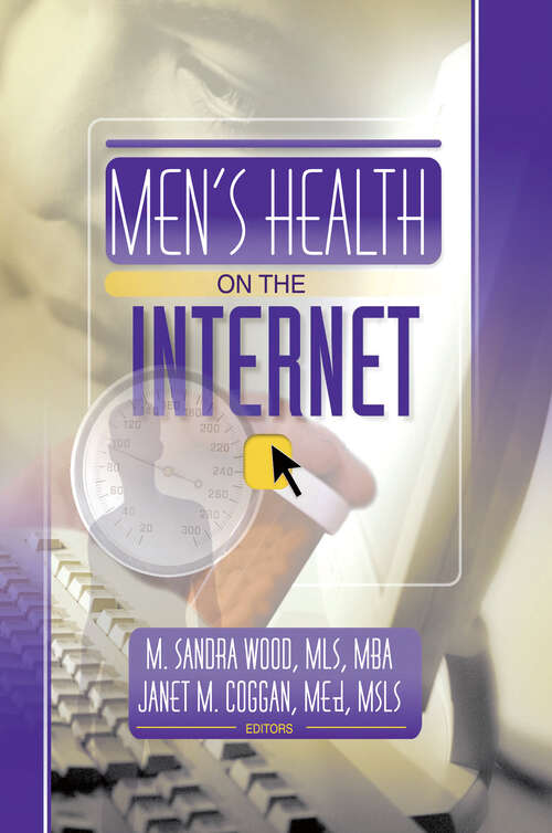 Book cover of Men's Health on the Internet