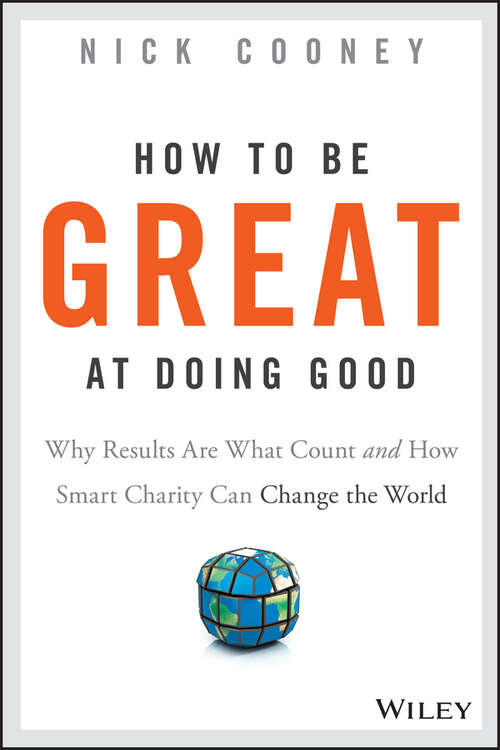 Book cover of How To Be Great At Doing Good