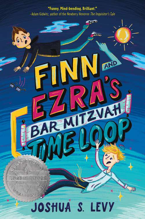 Book cover of Finn and Ezra's Bar Mitzvah Time Loop